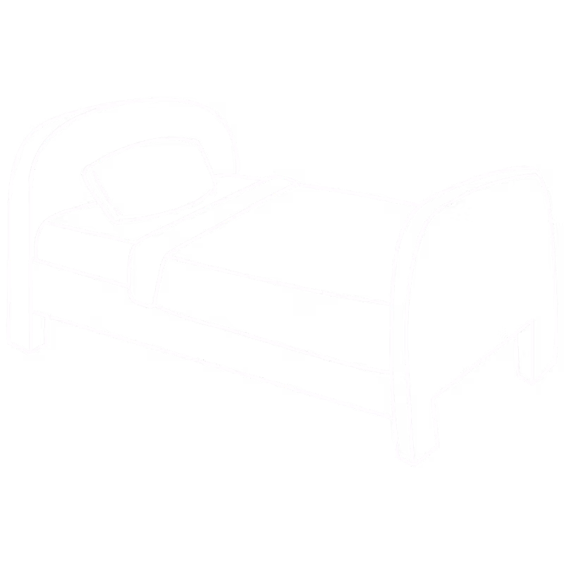 Private ensuite bedroom icon for boutique assisted living home